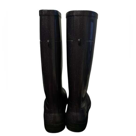 Women's heavy duty Glitter Rain Boots - Size 8 - Picture 3 of 4